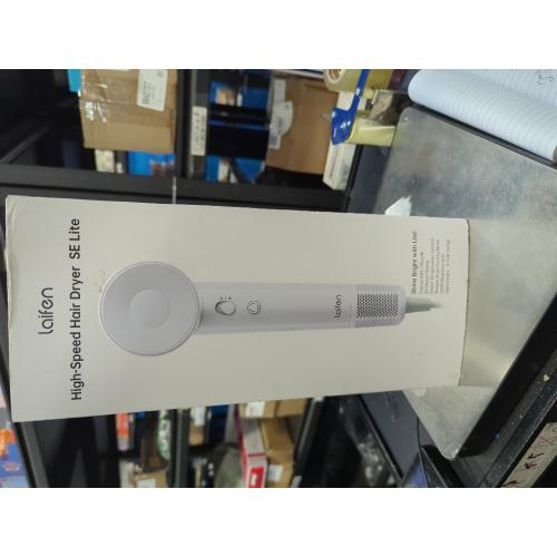 Laifen SE Lite Hair Dryer, Negative Ionic Blow Dryer with 100,000 RPM Brushless Motor for Fast Drying, High-Speed Low Noise Thermo-Control Hairdryer with Lightweight Design for Home/Portable Travel