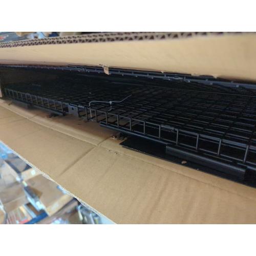 Animal Cage Trap 32 X 13 X 10 inch Double Door Animal Cage Trap Metal Trap Cage Humane Live Animal Trap for Rabbits, Stray Cat, Squirrel, Raccoon, Mole, Gopher, Opossum