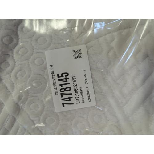 White SINWEEK 2 Inch Gel Memory Foam Mattress Topper with Cooling Cover Ventilated Soft Mattress Pad, Bed Topper, CertiPUR-US Certified