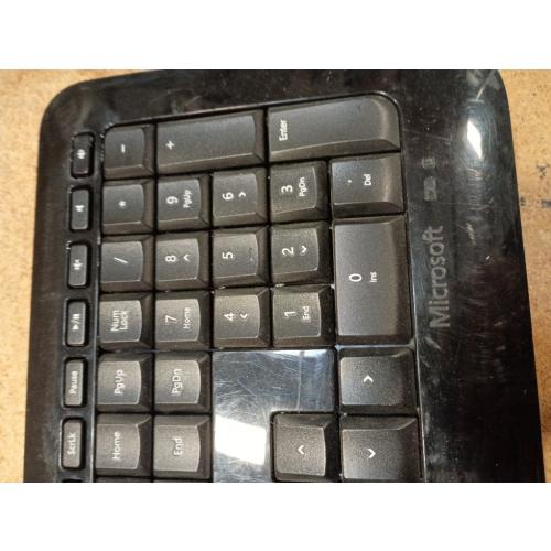 Microsoft Wireless Keyboard 850 Special Edition with AES - Black. Wireless Keyboard. Snap-In USB Transceiver