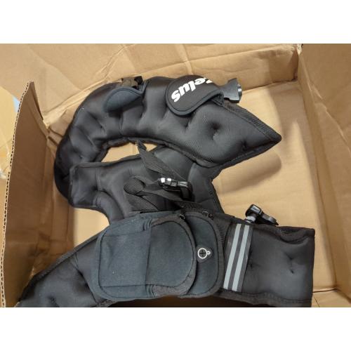 ZELUS Weighted Vest, 6lb/8lb/12lb/16lb/20lb/25lb/30lb Weight Vest with Reflective Stripe for Workout, Strength Training, Running, Fitness, Muscle Building, Weight Loss, Weightlifting