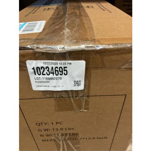 Electric Fireplace Logs Inserts Heater with Infrared Remote Controller 5 Flame Brightness 24 H Timer Overheating Protection for Home and Office Decor Black