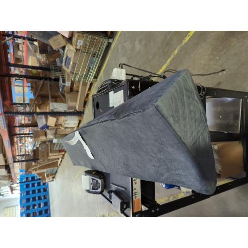 Grey and White 54*10*6 Kölbs Wedge Pillow Headboard, Flippable 2 Sided, Instantly Change Your Decor, Mattress Gap Filler Full Size
