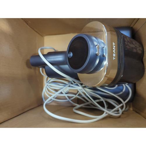 Mattress Vacuum Bed Vacuum Cleaner with 253.7nm UV-C Light, Hyper Helix Motor with 16kPa Strong Suction & 33000 RPM/Min Tapping, HEPA Filter, 149℉ Heat & Ultrasonic & Anion for Bed and Pet