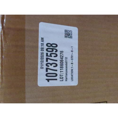 VONLUCE Semi Flush Mount Ceiling Light, 13.8 Ceiling Light Fixture with Clear Glass Shade, E26 Base, 3-Bulb Industrial Lighting Fixture for Hallway Entryway Bedroom, Matte Black, ETL Certificated