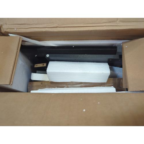 Color Black Tilt Out Trash Can Cabinet for 2 Bins, Hidden Recycle Garbage Bin Enclosure, Wooden Double Laundry Cabinet with Odor Control, Negative Ion & Ozone, for Kitchen, Bathroom, Laundry Room