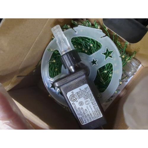 Dailyart Fairy Lights Plug in 500 Led with Remote 42Ft String Light with Timer Waterproof Lights for Bedroom Wreath Party Window Wedding Decoration Warm White Green Wire