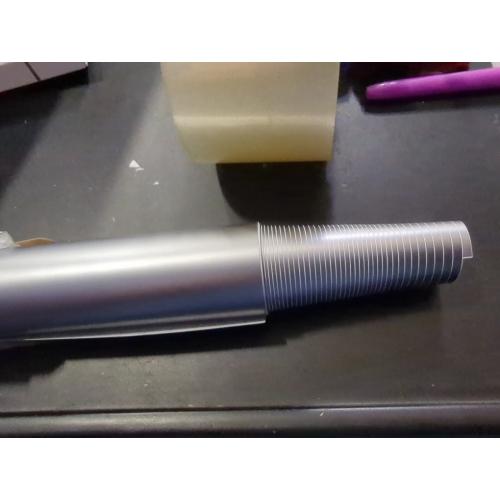 VViViD Premium Satin Chrome Silver Craft Vinyl Roll 1ft x 5ft – Bubble-Free Air Release – Heat-Activated Adhesive for Strong, Permanent Bond – Ideal for Decals & DIY Crafts