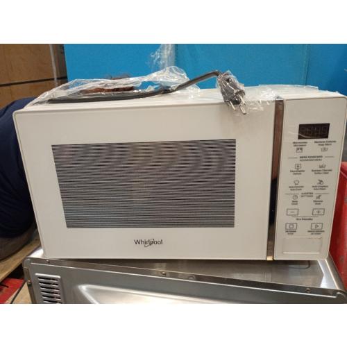 Whirlpool WMCS3018RW Countertop Microwave with Turntable 0.7 Cu. Ft, Steam Clean, 700 Watt Microwave, White