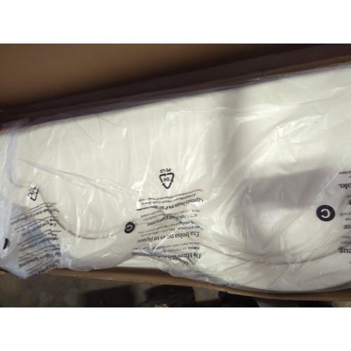 Landover Upholstered Platform Full Bed White