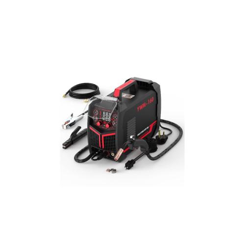 YESWELDER Gas Gasless 160Amultiprocess MIG Welder, Flux Cored/ MIG/Lift TIG/Stick ARC Welder 4 in 1 Welding Machine, Synergic Control110V/220V Dual Voltage