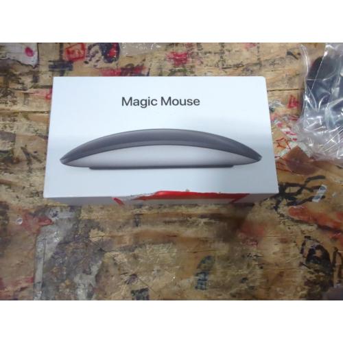 Apple Magic Mouse ​​​​​​​ (Wireless, Rechargable) - Black Multi-Touch Surface (Renewed)