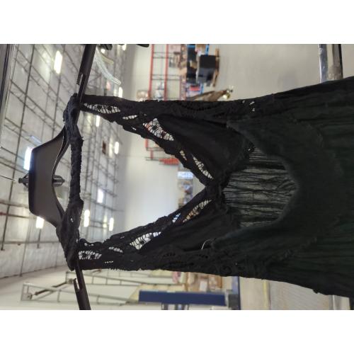 Free People Women's Fp1 Adella Halter Slip, Black Medium