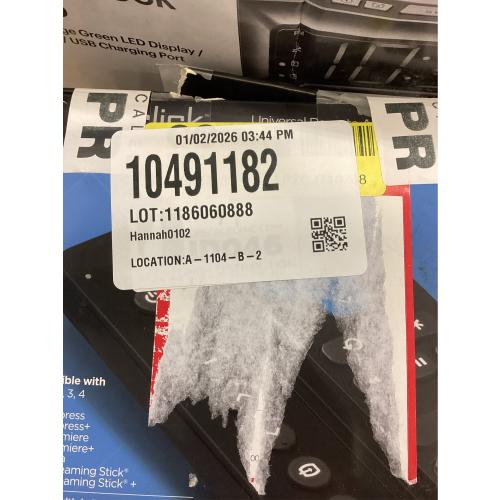 Sideclick for Roku TV - Black (SC2-RK17K)