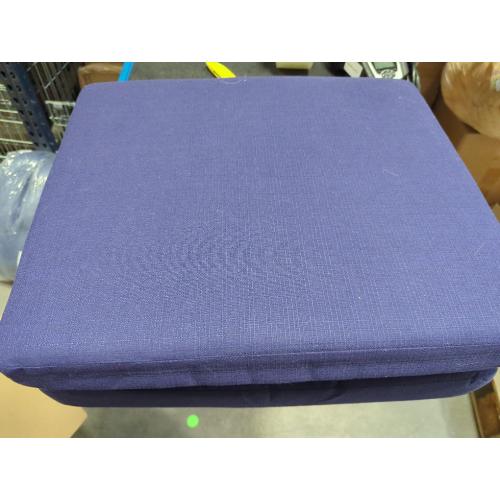 Favoyard Outdoor Deep Seat Cushion Set, 22 x 22 Inch Rainproof & 3-Year Fade Resistant Patio Furniture Cushions, Removable Seat Bottom & Back Cushion Covers with Ties for Chair, Sofa, Couch, Purple