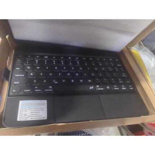 BABG iPad 10th Generation Case with Keyboard, 360° Rotatable Backlit Keyboard