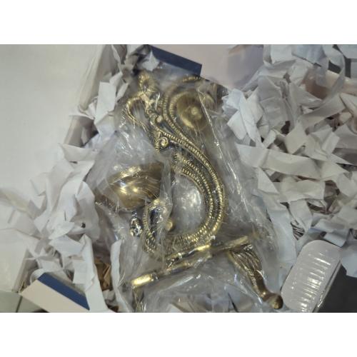 eSplanade - 8 - Peacock Diya with Bell - Lotus Shaped Round Brass Diya | Oil Lamp Deepam | Home Decor | Kuthu Vilakku | Oil Lamps for Home and Office