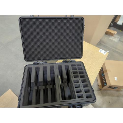 Gun Pistol Case for Multi Handguns - Holds Multiple Hand Guns Case & Magazines, Pre-cut Waterproof Carrying Hard Shell Pistol Case for Pistols, Storage Box for Beretta, Smith and Wesson, for Glock