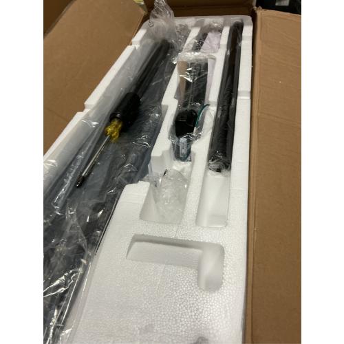 ZMISHIBO 72 inch Aluminium Blade Ceiling Fans with Lights and Remote, Outdoor Ceiling Fans for Patio Living Room with Quiet DC Motor, 6 Speed Reversible, 3 CCT, Black Industrial Ceiling Fan, 8 Blades