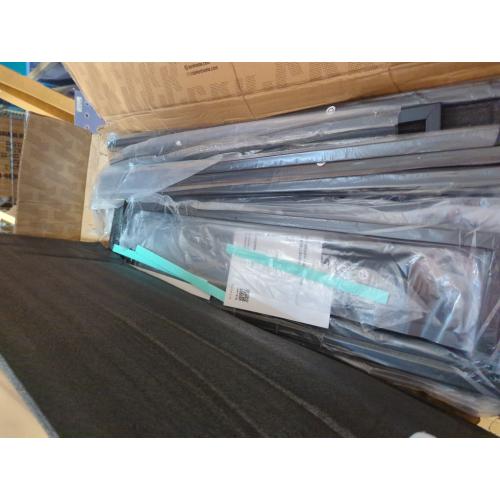 KES 44” Extra Large Free Standing Towel Racks for Bathroom, 3 Tiers Blanket Rack, Blanket Holder for Living Room with Weighted Marble Shelf & 4 Hooks, Black, BTH504-BK