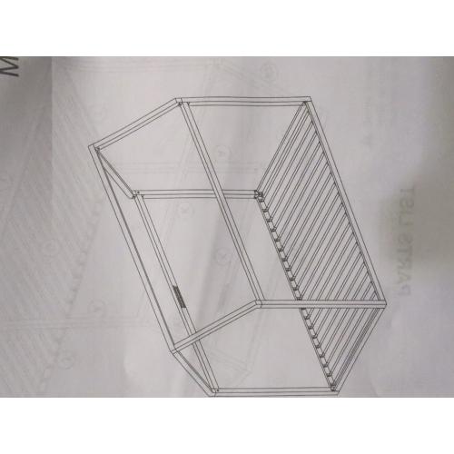 White Metal Twin House Bed