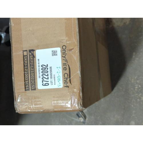 23 x 16 Black Onlyfire Universal Cast Iron Cooking Griddle, Pre-Seasoned Nonstick Coating Griddle Flat Top Grill Plate with Extra High Sidewalls for All Gas Grills and 4 Burner Range Oven,