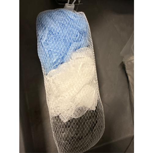 StyleWurks 3-Pack Mesh Sponges in Blue