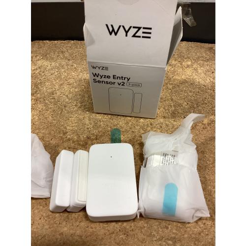 Wyze Home Security System Entry Sensor - Window and Door Entry Protection (3-Pack)
