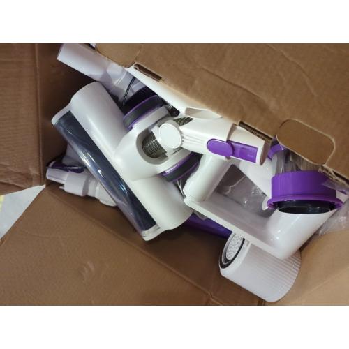 FABULETTA Cordless Vacuum Cleaner for Home, 500W Lightweight Vacuum Cleaner with MAX 50 Min Detachable Battery, Brushless Motor, 6 in 1 Stick Vacuum for Hardwood Floors and Carpet Pet Hair Car（Purple）