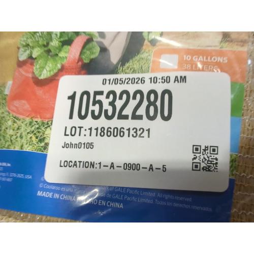 2 pack 5 gallon grow bag desert sand