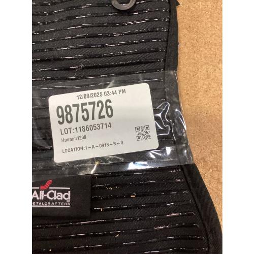 All-Clad Cotton Pot Holder, 2 Pack, Black