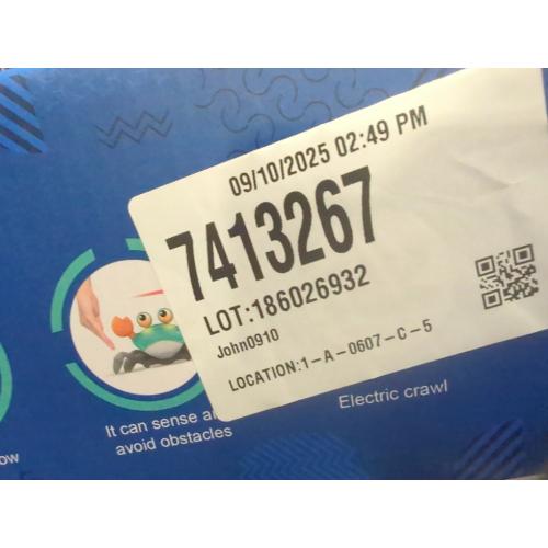 Color Pink Crawling Crab Baby Toy - Tummy Time Toys - with Music and LED Light,Built-in Rechargeable Battery and Volume Can be Turned Off for 0-6 6-12 12-18 36 Months Walking Toddler Birthday Gift(Pink)