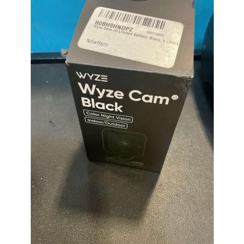 WYZE Cam v3 Limited Edition: Black, 1-Pack