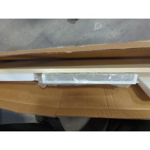 Dual-Monitor-Stand-Riser-For-Desk Adjustable Length 32-40 Inch，Large Desktop Computer Monitor Riser For 2 Screens，Desk Shelf Organizer Riser Stand For Computer/Laptop/PC/Printer/TV Birch with black stands