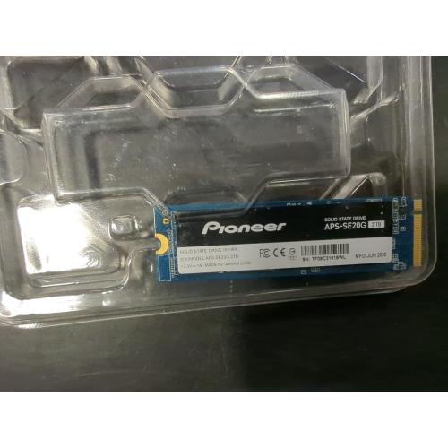 Pioneer 2TB NVMe SSD PCIe M.2 2280 Gen 3x4 TLC Internal High Speed Read/Write up to 3400/3000MB/s Solid State Drive, 1600 TBW, PC Laptop Compatible (APS-SE20G-1T)