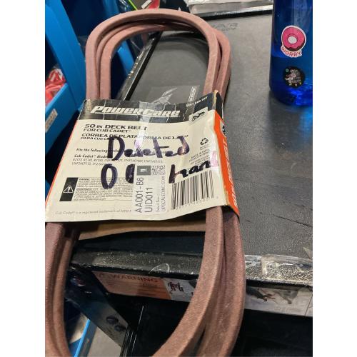 Cub Cadet RZT 50 in. Zero-Turn Deck Belt