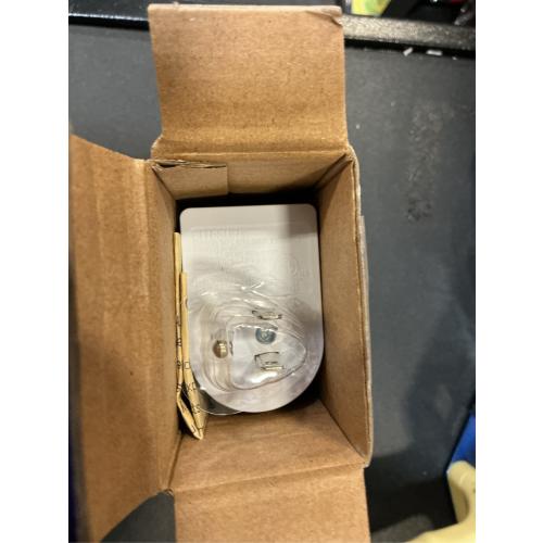 Single Surge Protector Plug, Grounded Outlet Wall Tap Adapter with Indicator Light, 1 Outlet,245J/125V, ETL, White, 4Pack