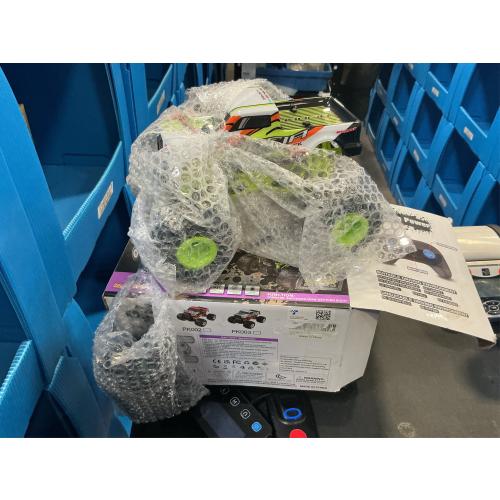 Scientoy Remote Control Car, 20KM/H Monster Truck Toys for Ages 5-7, 1:16 Scale All Terrain RC Cars for Boys & Girls Age 4-7, 2.4Ghz Off Road RC Truck, Christmas Birthday Gift for Kids