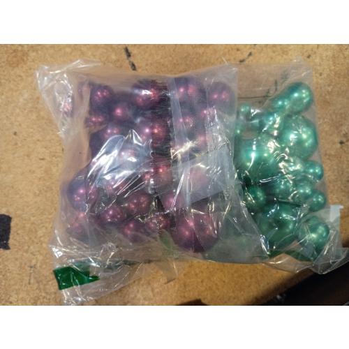 150Pcs Green Polished No Hole Faux Pearl Beads for Vase Filling Decorations, Plastic Pearls Vase Fillers, Table Scatters, Wedding Centerpiece, Home Decor, 8/14/20 mm