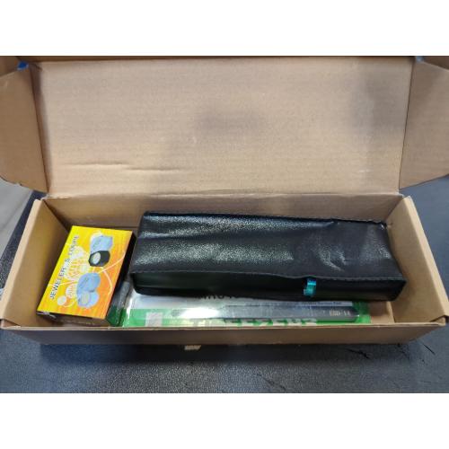 Black MIUONO Diamond Tester, Professional Diamond Gem Tester Pen with 10x Magnifier and Tweezers for Novice and Expert (Battery Included)