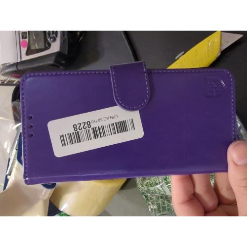 Bocasal for iPhone 11 Pro Max Wallet Case with Card Holder PU Leather Kickstand Shockproof Protective Wrist Strap Flip Cover for iPhone 11 Pro Max 6.5 inch (Purple)