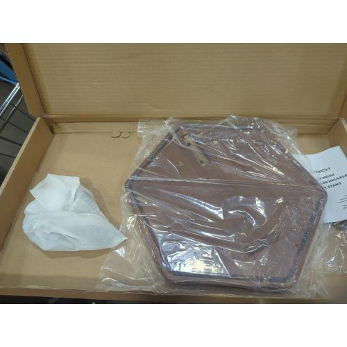 BROWN STRICH Acoustic Guitar Stand, HardWood 35.4 Height Floor Guitar Dispaly, Walnut Guitars Holder with Hanger for Home, Studio (FH1, Guitar Display)