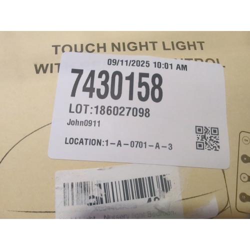 Baby Night Light,Touch Control for Baby Nursery with Remote and Timer - Rechargeable and Portable for Breastfeeding,Dimmable Nursery Light with 2 Color Modes