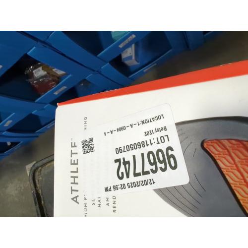 SOF SOLE ATHLETE Performance Men's Insoles - PU Foam & Gel Inserts - Heel-to-Toe Cushioning, Support, & Moisture Control, - Lightweight Comfort & Stability - Ideal for Runners, Walkers, Athletes