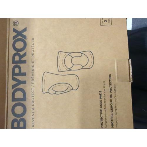 Black Bodyprox Protective Knee Pads, Thick Sponge Anti-slip, Collision Avoidance Knee Sleeve