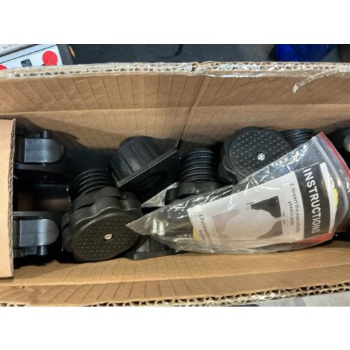 Nefish Mini Fridge Stand Universal Raised Base Adjustable Refrigerator Stands with 4 Strong Feet Washing Machine Pedestal Multi-Functional Bases for Dryer (Black)