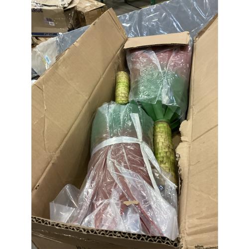 Velener Fall Fake Agave Artificial Plant, Red Fake Succulent Plant for Room Decor, Unpotted Faux Agave Stems Plant for Fall Outdoor/Indoor Decor, 28 inches, Set of 2