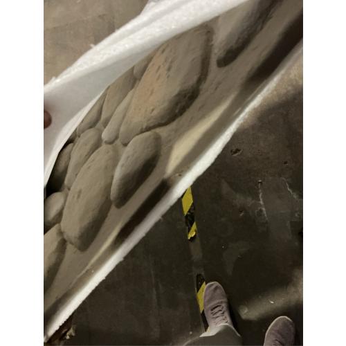 1 Pack PU Faux Stone Panel 47 w x 23.23 h x 2 d Artificial 3D Rock Veneer for Interior Exterior Wall Decor Stone Siding for Outdoor Home Improvement Projects