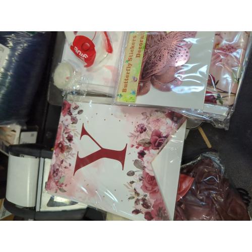 Birthday Decorations Party Pack for Women Girls Burgundy Birthday Party Supplies for Her Red Flower Backdrop Burgundy Rose Gold Balloon Arch Kit Banner Floral Tablecloth Butterfly Cupcake Toppers