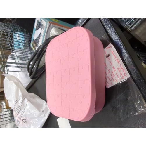 Pink 2pc Set Small Stainless Steel Bento Lunch Box - Reusable Divided Metal Snack Bento Box 3-Compartment Food Meal Prep Storage Lunch Containers Leakproof with Dip Container,Dishwasher,Freezer Safe, BPA-Free